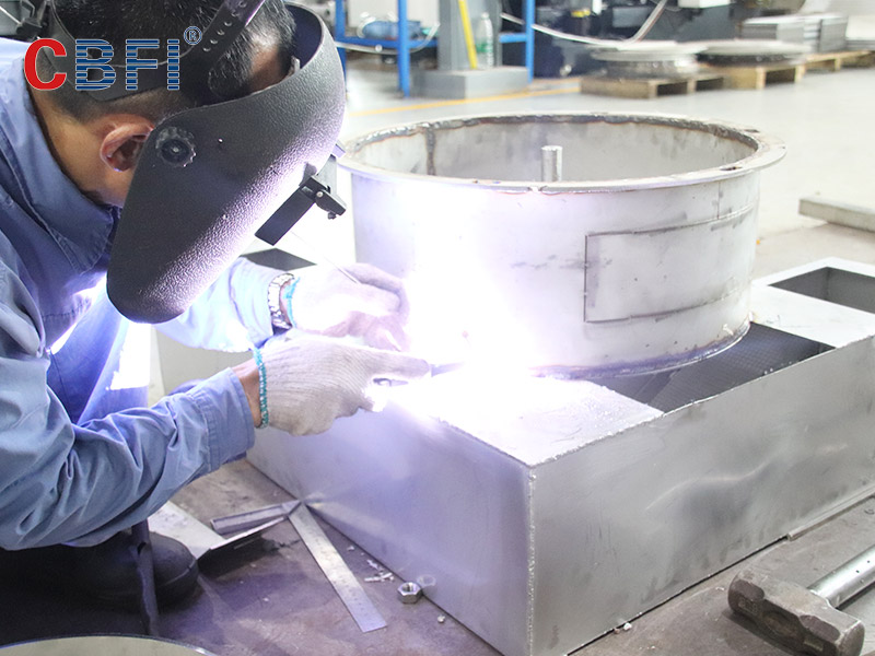 1 ton tube ice machine welding
