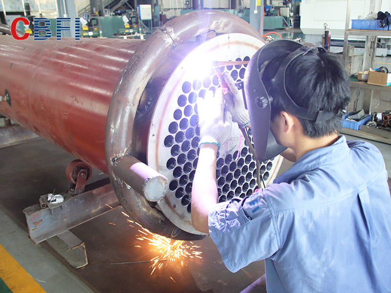 1 ton tube ice machine welding