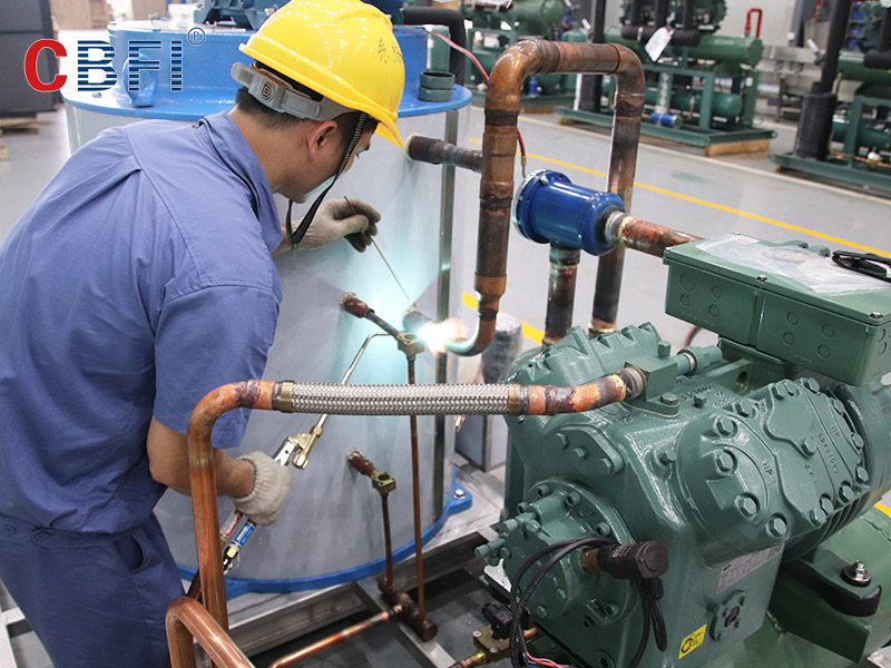 Compressor welding