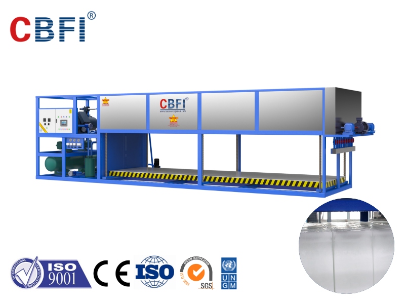 CBFI ABI100 10 ton block ice machineCBFI ABI100 10 ton per 24h block ice machine