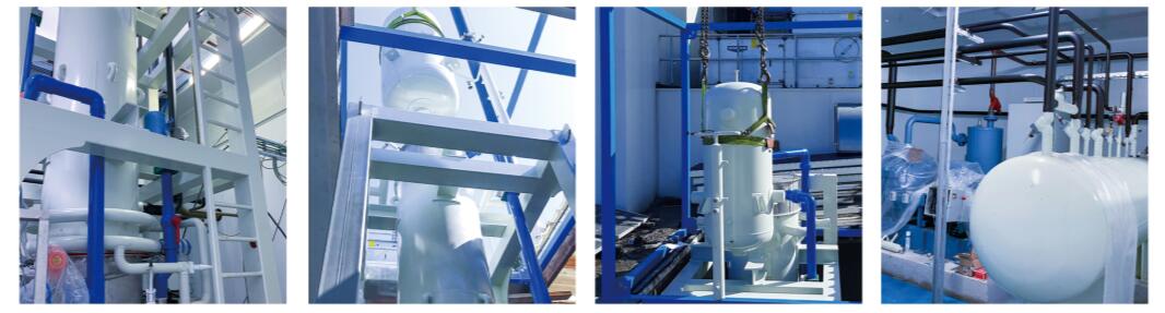China's first 30 ton ammonia machine case in Europe