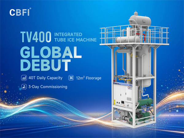 Grand Launch! World’s First 40-Ton Integrated Tube Ice Machine Redefines Ice-Making Efficiency!