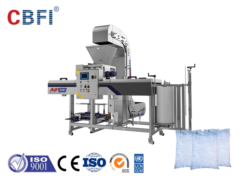 CBFI ice packing machine for automatic ice factory