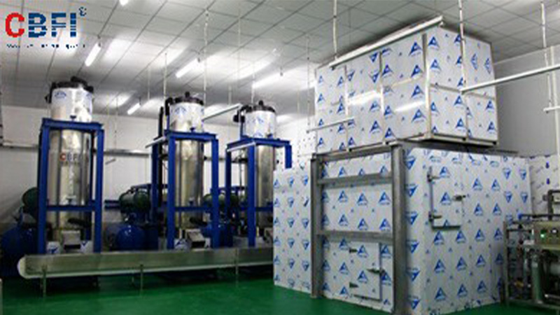 Guangzhou--45 Tons Of Tube Ice Automatic Edible Ice Ice Factory