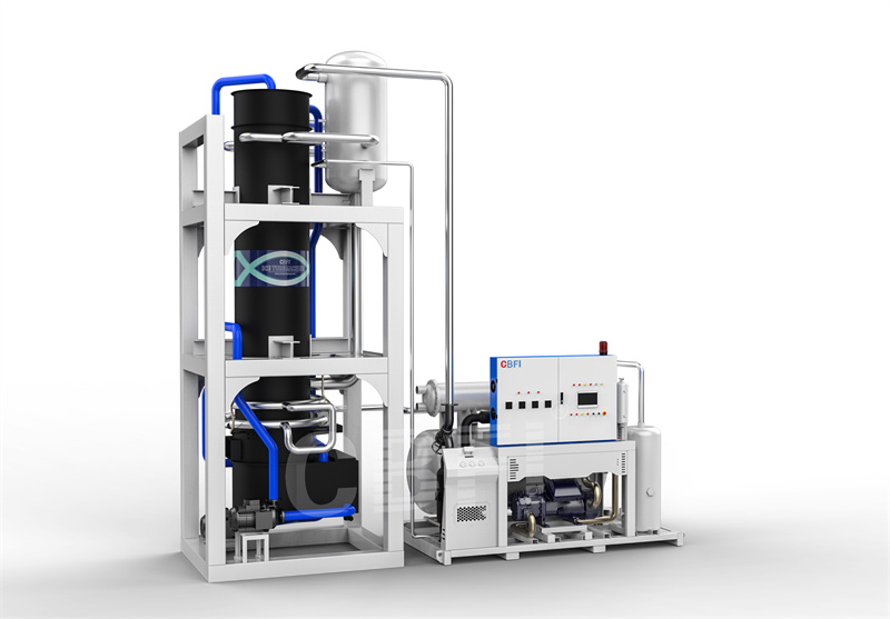 Revolutionizing Ice Production: Introducing CBFI's Solid Cut Flat Tube Ice Machine